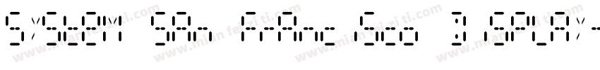System San Francisco Display字体转换